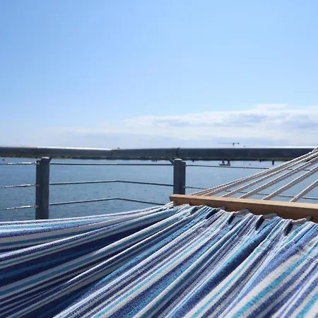 보트호텔 Wasserhaus Yellow Submarine 올페니츠